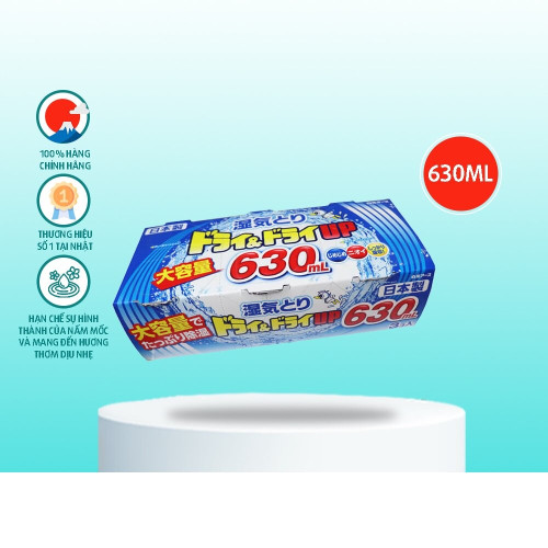 Hộp hút ẩm và làm thơm ngăn tủ HAKUGEN EARTH ( 630 ml x 3 hộp)